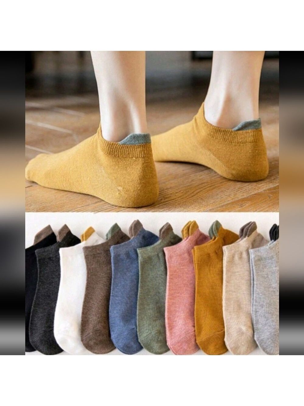 10pairs Women's Short Socks, Thin, Breathable, New
